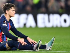 Gavi ruled out of Barcelona's second leg against Man Utd