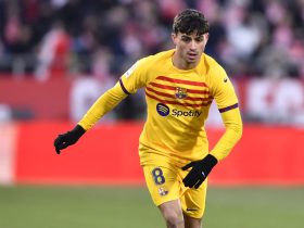 Pedri makes 100th appearance for Barcelona
